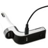 ANLUD Multifunction 4-in-1 CAR G7 Bluetooth FM Transmitter USB Flash Drives TF Music Player Car Kit USB Car Charger - Image 3