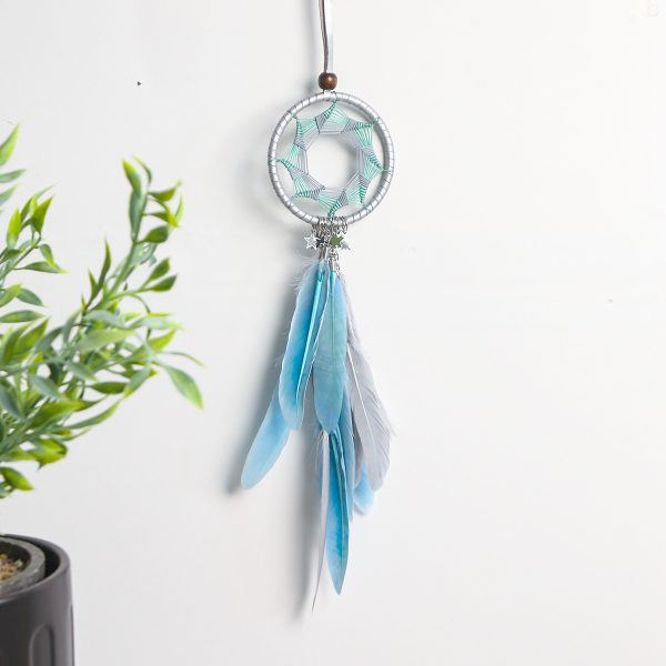 Ins Car Pendant Yilu Ping An Dream Catcher Car Creative Car Interior Decoration Rearview Mirror Pendant Pendant Lady - Image 2