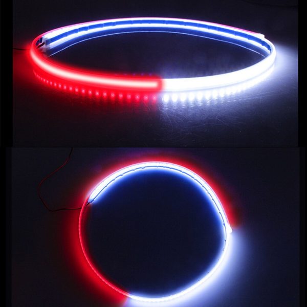 Car Door Opening Warning LED Lights Welcome Decor Lamp Strips Anti Rear-end Collision Safety Universal auto accessories - Image 5