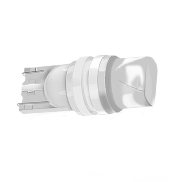 10Pcs T10 W5W Ceramic 3D LED Waterproof Wedge Licence Plate Lights WY5W Turn Side Lamp Car Reading Dome Light Auto Parking Bulb