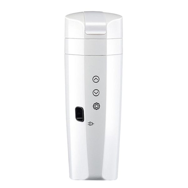 70W Real-time Temperature Vehicle Heating Cup 12V 24V Waterproof Stainless Steel Car Kettle Water Heater Car Mug Travel Kettle - Image 7