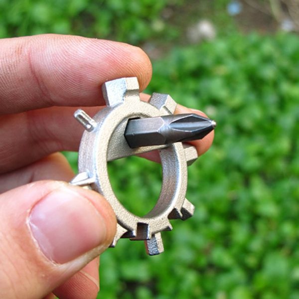 Repair Tools EDC Gear Outdoor Portable Multi tool Stainless Steel Octopus Bike Tool Screwdriver 12 Function Pocket Tool - Image 5
