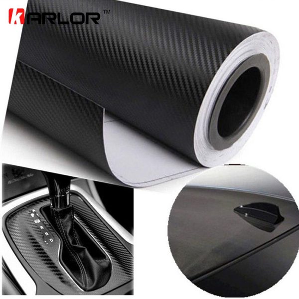 127*20CM 3D  Auto Carbon Fiber Vinyl Film Carbon  Car Stickers Decal Car Styling - Image 2