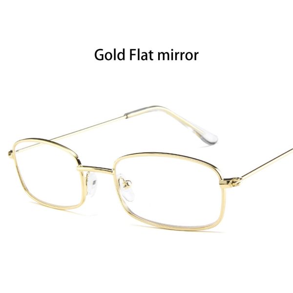 Candy Colors Metal Frame Rectangle Sunglasses Small Retro Shades UV400 Sun Glasses for Men Women Driving Eyewear Summer Goggles - Image 12