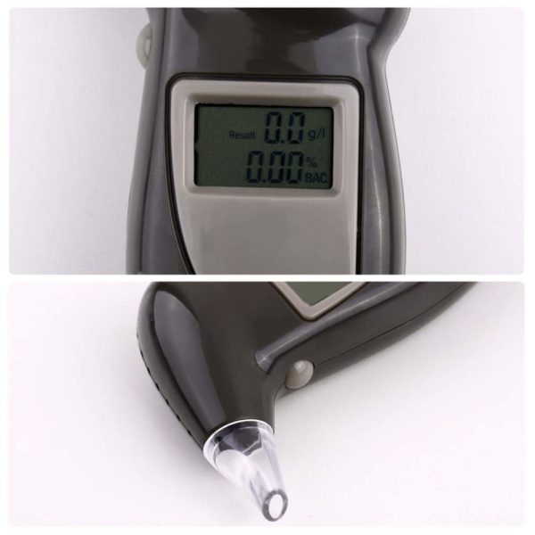 Alcohol Breath Tester Breathalyzer Analyzer Detector Test Keychain Breathalizer Breathalyser DeviceLCD - Image 5