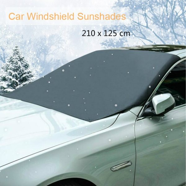 Automobile Magnetic Sunshade Cover Car Windshield Snow Sun Shade Waterproof Protector Cover Car Front Windscreen Cover - Image 7