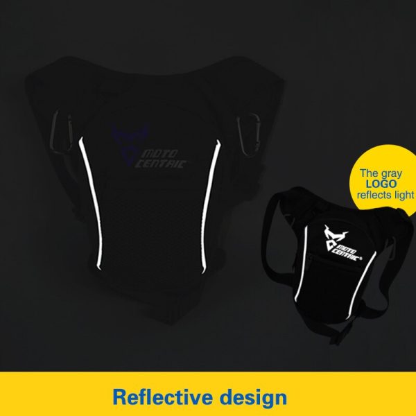 Fashion Motorcycle Drop Leg Bag Hip Bum Fanny Pack Waterproof Motorcycle Bag Outdoor Casual Waist Bag Motorcycle bike Bag Black - Image 5