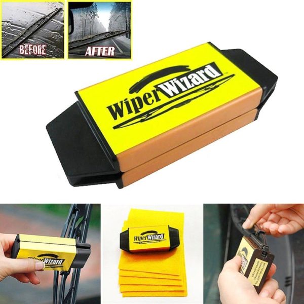 Car Cleaner Windscreen Wiper Wizard Windshield Wiper Blade Restorer Cleaner - Image 2