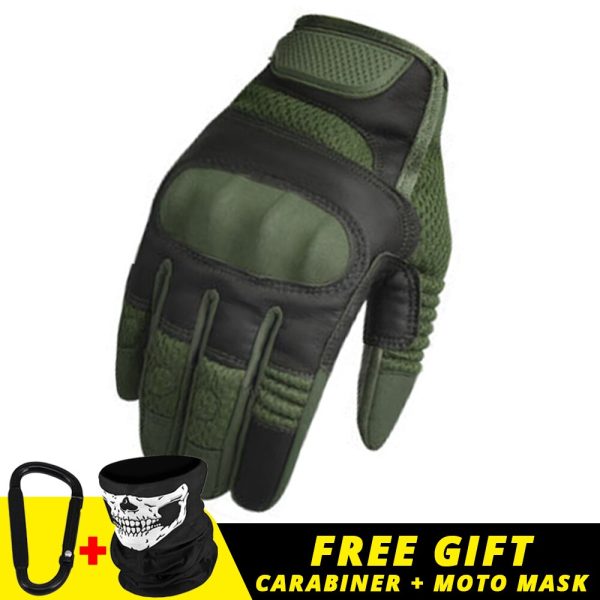 Motorcycle Gloves Summer Breathable Tactical Full Finger Moto Gloves Touchscreen Motocross Motorbike Riding Cycling Biker Gloves - Image 5
