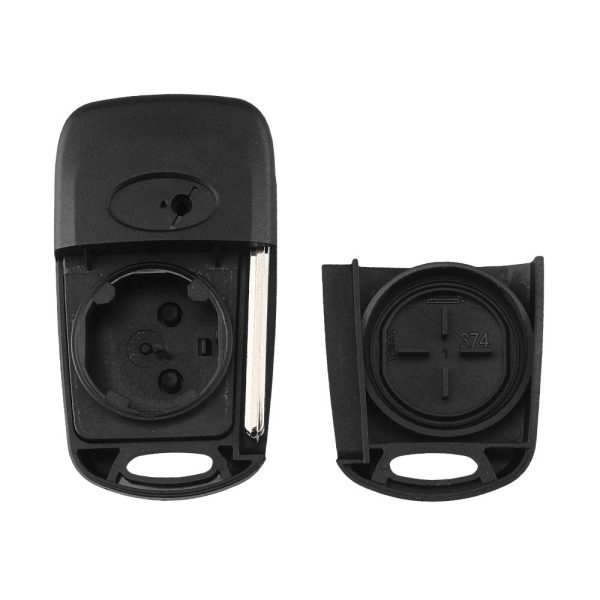 KEYYOU Replacement Remote Car Key Shell 3 BT Flip Folding Key Case For Kia K2 K5 Rio 3 Picanto Ceed Cerato Sportage For Hyundai - Image 3