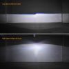 RACBOX 2Pcs 2.5 Inch Universal Bi Xenon HID Projector Lens Silver Black Shroud H1 Xenon LED Bulb H4 H7 Motorcycle Car Headlight - Image 5