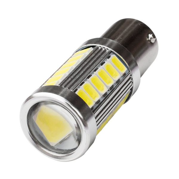 2pcs 1156 7506 BA15S P21W 5630 5730 LED Car Tail Bulb Brake Lights auto Reverse Lamp Daytime Running Light red white yellow 12V - Image 3