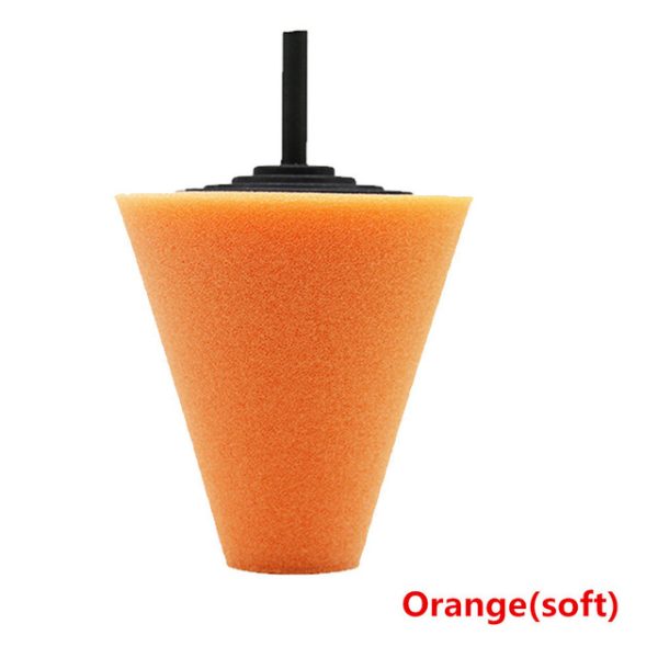 Burnishing Foam Sponge Polishing Pad Car Polisher Tyres Wheel Wheel Hub Tool Polishing Machine Cone-shape Wheel Hubs Disk - Image 7