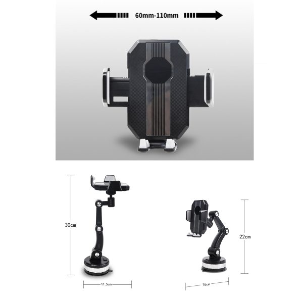 Universal Large Truck Extended Suction Cup Type Car Holder Fixed Shockproof Mobile Phone Stand Big Joint GPS Navigation Holder - Image 7