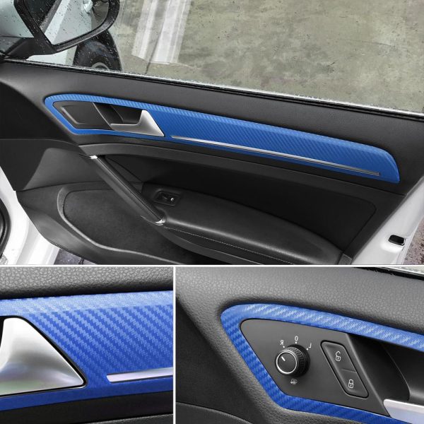 127*20CM 3D  Auto Carbon Fiber Vinyl Film Carbon  Car Stickers Decal Car Styling - Image 5