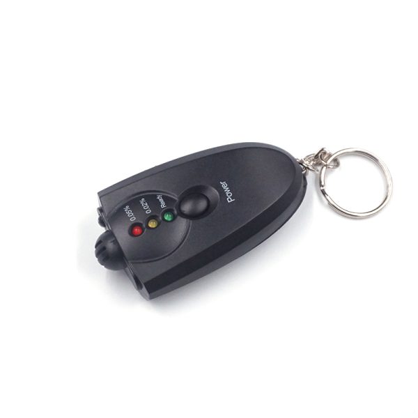 Mini Professional Digital Breathalyzer Key Chain Alcohol Tester Alcohol Breath Analyze Tester with flashlight - Image 3