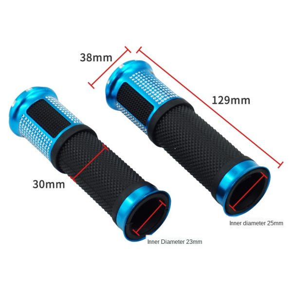 Motorcycle Modification Accessories Handle Set Color Aluminum Alloy Throttle Turn To Refueler Electric Vehicle Handlebar Set Grip - Image 2