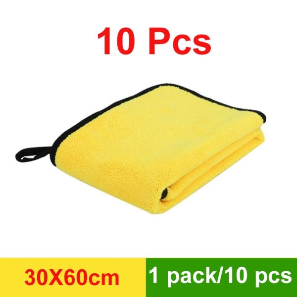 3/5/10 pcs Extra Soft Car Wash Microfiber Towel Car Cleaning Drying Cloth Car Care Cloth Detailing Car WashTowel Never Scrat - Image 12