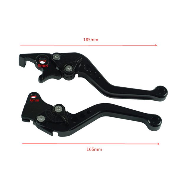 Motorcycle Modified Accessories CNC Modified Handle Multi-Gear Adjustable Horn Brake Clutch Handle Horn Handle - Image 2