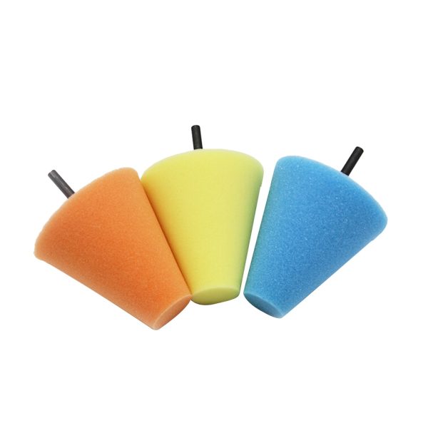 Burnishing Foam Sponge Polishing Pad Car Polisher Tyres Wheel Wheel Hub Tool Polishing Machine Cone-shape Wheel Hubs Disk - Image 3