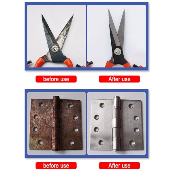 30ml Rust Remover Multi-Purpose Rust Inhibitor Auto Window Rust Remover Derusting Spray Car Maintenance Cleaning Rust Converter - Image 5