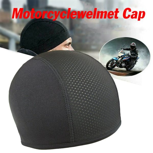 Motorcycle Moisture Wicking Cooling Skull capacete para moto Cap Motorcycle Helmet Inner Liner Beanie Motocross Helmet Open Face - Image 4