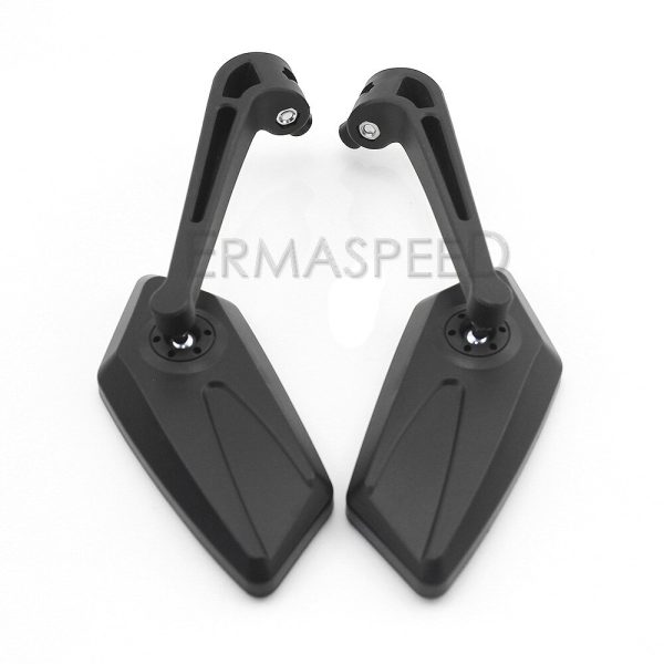 Universial 8mm 10mm Motorcycle Mirrors Motorbike Rearview Black Side Mirrors for Honda Suzuki Yamaha Kawasaki Scooter KTM Ducati - Image 6