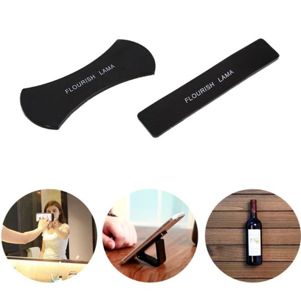 2Pcs/Set Magic Nano Rubber Pad Universal Sticker No Trace Mobile Phone Holder Car Kits Car Bracket Pods Sticky Gel Pad - Image 3