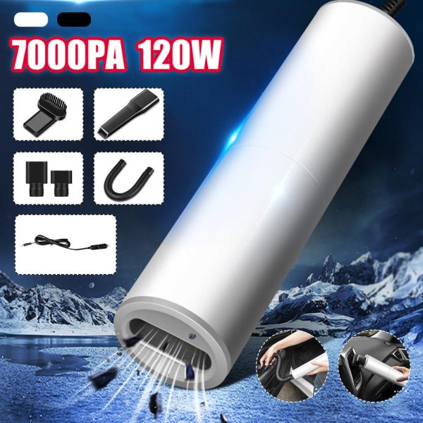 Wireless Portable Car Vacuum Cleaner Handheld Auto Vaccum 7000PA 120W High Suction For Home Cleaning Wet Dry Mini Vacuum Cleaner - Image 3
