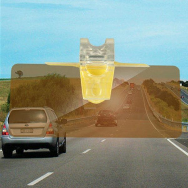 1Pcs Car Sun Visor HD Anti Sunlight Dazzling Goggle Day Night Vision Driving Mirror UV Fold Flip Down Clear View Car Styling - Image 3