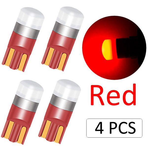 10PCS T10 W5W Led 3030 1SMD Wedge Bulb Auto Dome Reading Car Light Sidemarker Sidelight Parking Lights 194 168 Lamp Bulbs - Image 10