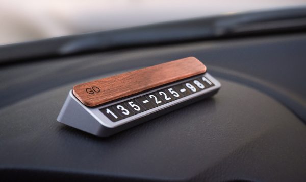 Parking Plate Phone Number Plate Car Car Parking Card Aluminum Alloy High Quality Simple High Temperature Resistance - Image 8