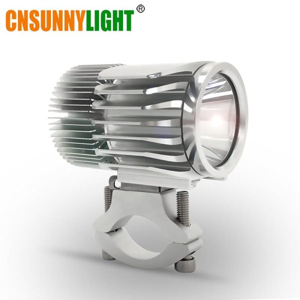 CNSUNNYLIGHT Motorcycle LED Headlight Spotlight 18W 2700Lm Super Bright White Moto Fog DRL Headlamp Hunting Driving Spot Lights - Image 2