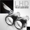 RACBOX 2Pcs 2.5 Inch Universal Bi Xenon HID Projector Lens Silver Black Shroud H1 Xenon LED Bulb H4 H7 Motorcycle Car Headlight - Image 10