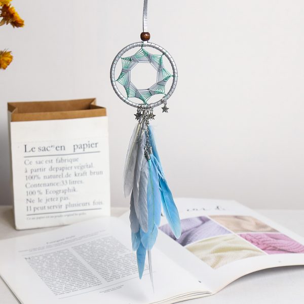 Ins Car Pendant Yilu Ping An Dream Catcher Car Creative Car Interior Decoration Rearview Mirror Pendant Pendant Lady - Image 6