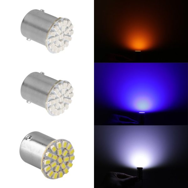 12V 1156 1157 22SMD P21W BA15S BA15D LED Bulb Car Auto Front Lights Brake Lights Turn Lights Parking Lamp Bulbs - Image 3