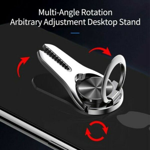 Multipurpose Mobile Phone Bracket Car Vent Holder Stand Universal 360 Degree Rotation for iPhone Sumsung Huawei - Image 4