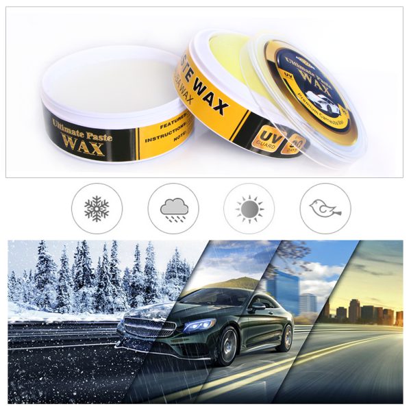 Premium Carnauba Car Wax Crystal Hard Wax Paint Care Scratch Repair Maintenance Wax Paint Surface Coating Free Sponge - Image 4