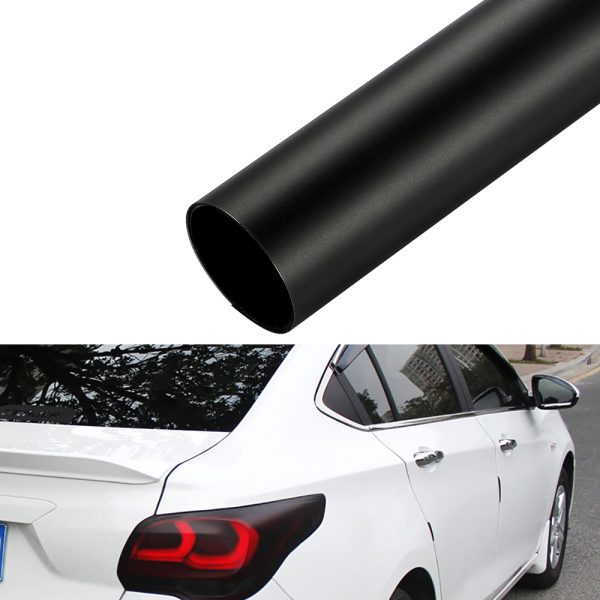 30*100cm Matt Black Automobiles Car Light Headlight Taillight Tint Vinyl Film Sticker Sheet Fog Light Rear Lamp Matt Smoke Film