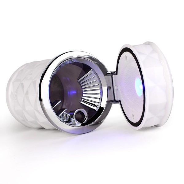 Top Grade Led Cigar Car Ashtray Cup for VW golf for Audi A4 Automobile Cigarette Ashtray Holder with Car Air Vent Mount Clip - Image 5