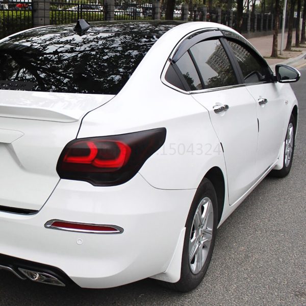 30*100cm Matt Black Automobiles Car Light Headlight Taillight Tint Vinyl Film Sticker Sheet Fog Light Rear Lamp Matt Smoke Film - Image 4