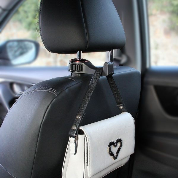 Car Flash G02 Bracket Mobile Phone Rack Locking Hook Personalized Car Creative Car Interior Car Supplies - Image 2