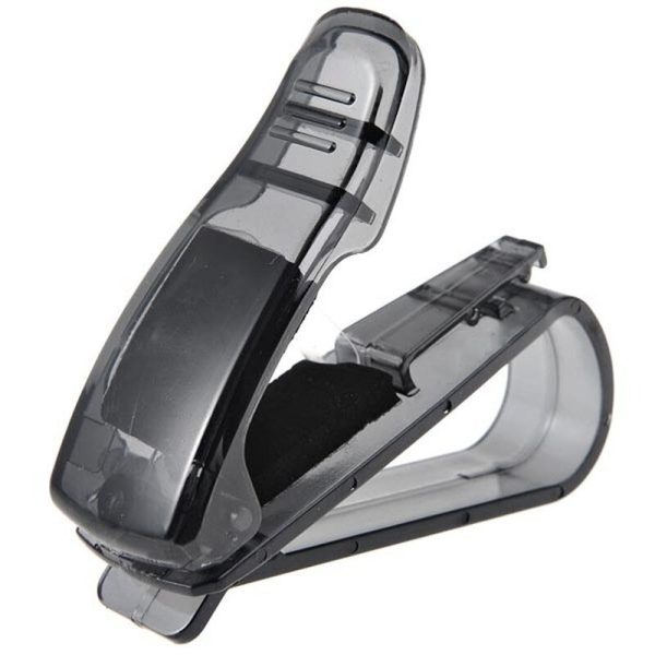 Multi-Function Glasses Case Atuo Car Accessories ABS Sunglasses Eyeglasses Glasses Holder Auto Fastener Ticket Clip funda gafas - Image 4