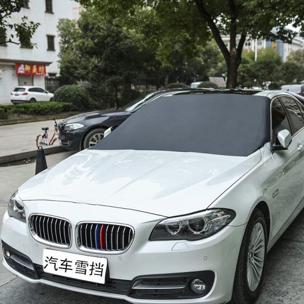 Automobile Magnetic Sunshade Cover Car Windshield Snow Sun Shade Waterproof Protector Cover Car Front Windscreen Cover - Image 6