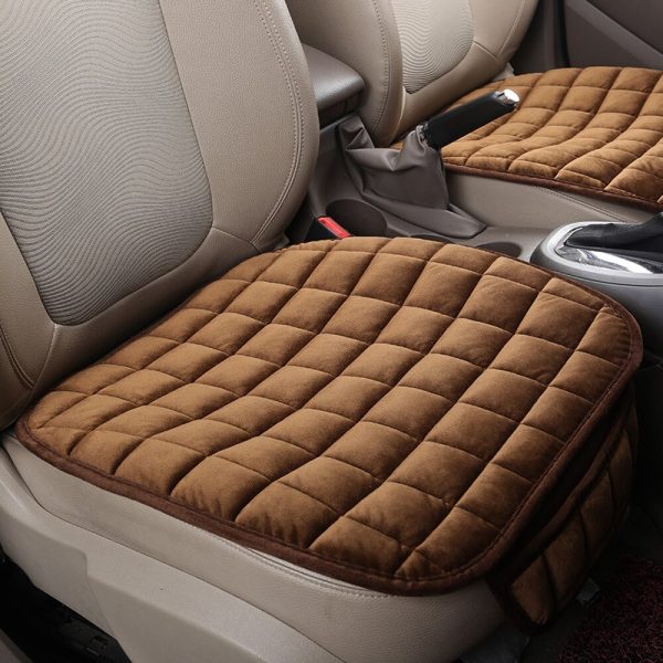 Universal Winter Warm Car Seat Cover Cushion Anti-slip Front Chair Seat Breathable Pad Car Seat Protector Seat Covers for Cars - Image 4