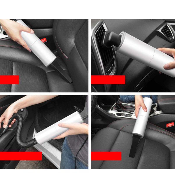 Mini 120W Suction Portable Vacuum Cleaner For Car Low Noise Handheld Car Vacuum For Car Home Computer Cleaning - Image 3