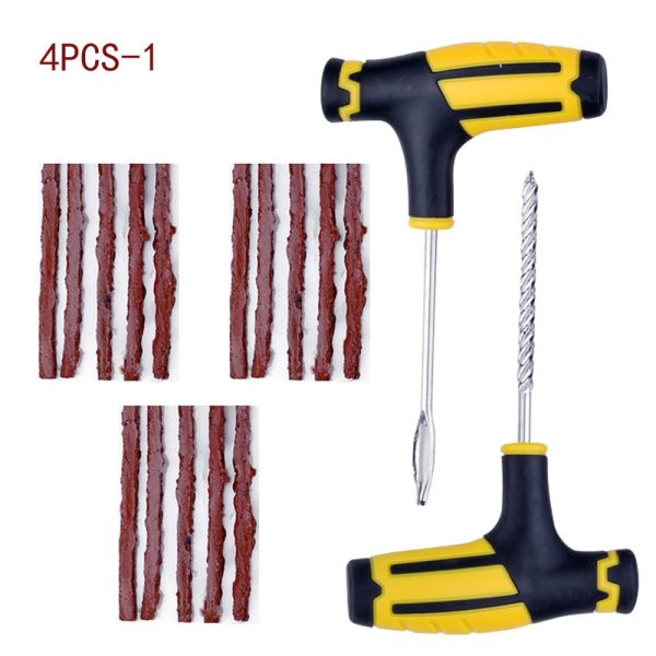 Car Vacuum Tire Repair Tool Car Tire Repair Tool Set Tire Rubber Strip Outdoor Emergency - Image 8