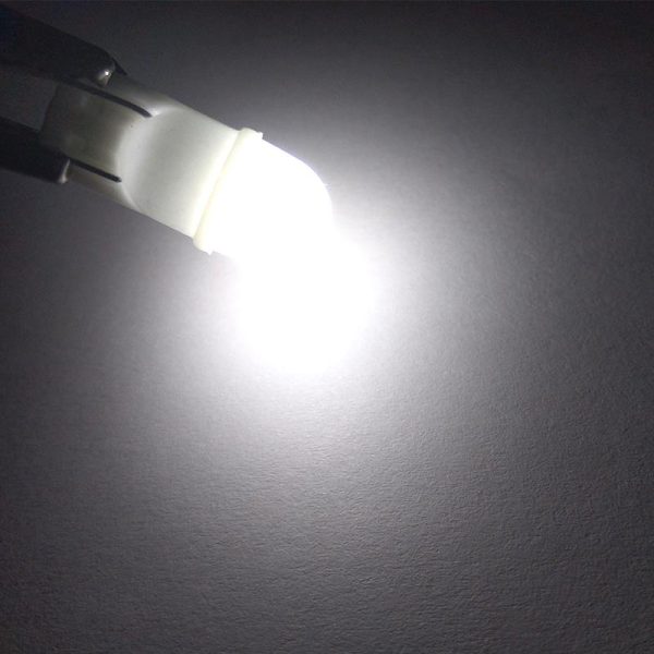 CNSUNNYLIGHT Newest Ceramic Base T10 W5W LED Car Interior Light Marker 12V Wedge Parking Dome Bulbs Mini Size White 6000K - Image 5