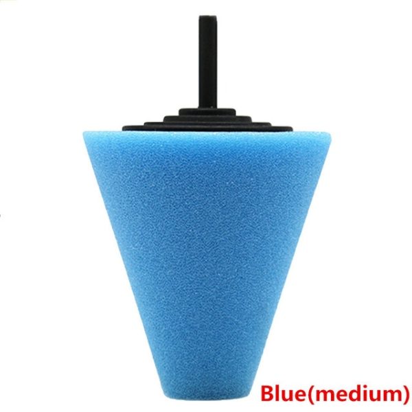 Burnishing Foam Sponge Polishing Pad Car Polisher Tyres Wheel Wheel Hub Tool Polishing Machine Cone-shape Wheel Hubs Disk - Image 8