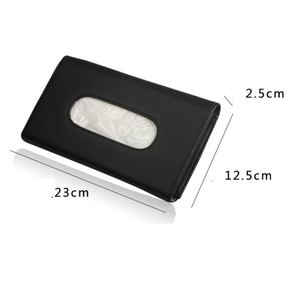 1 Pcs Car Tissue Box Towel Sets Car Sun Visor Tissue Box Holder Auto Interior Storage Decoration for BMW Car Accessories - Image 4